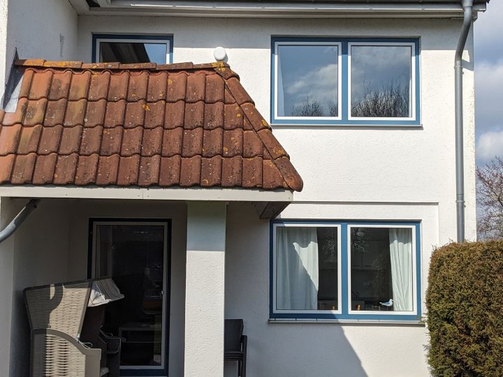 überdachter Balkon